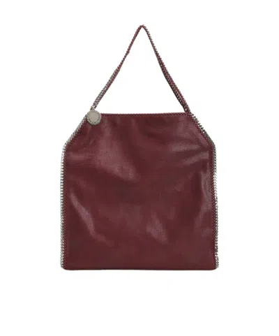 Stella Mccartney Falabella Baby Bella Large Top Handle Bag In Brown