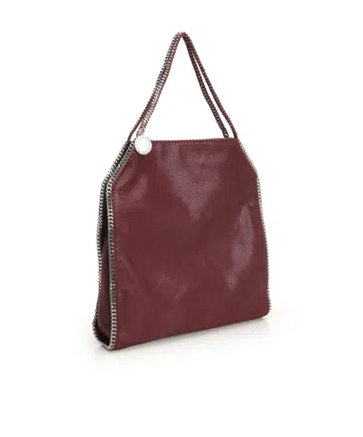 Stella Mccartney Falabella Baby Bella Large Top Handle Bag In Brown