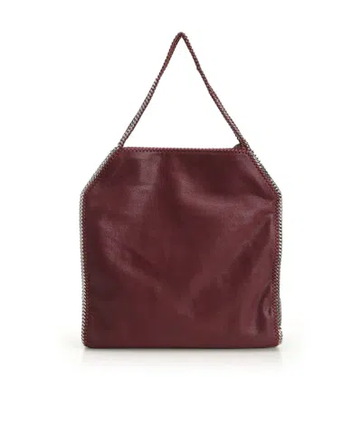 Stella Mccartney Falabella Baby Bella Large Top Handle Bag In Brown
