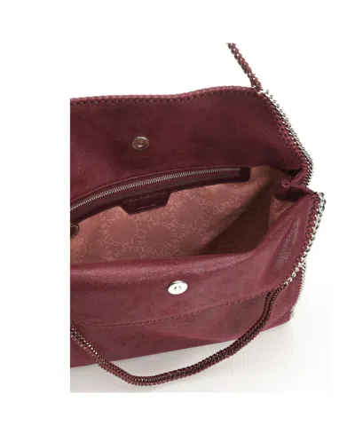 Stella Mccartney Falabella Baby Bella Large Top Handle Bag In Brown