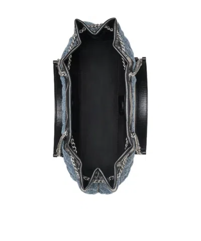 Marc Jacobs Medium Denim Bag The Quilted Chain Sack