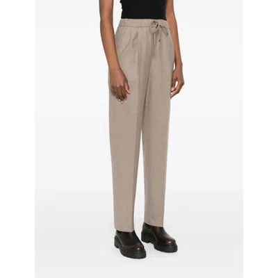 Max Mara Brown Pants In Brown