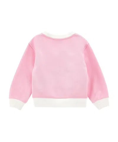 Monnalisa Stitch &amp; Angel Sweatshirt In White