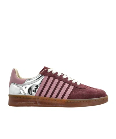 Dsquared2 Lace-up Low-top Sneakers In Multi