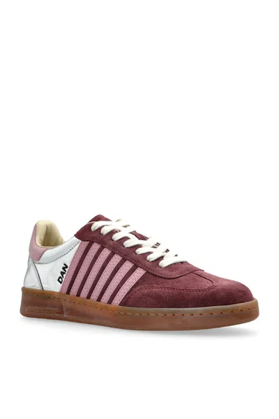 Dsquared2 Lace-up Low-top Sneakers In Multi