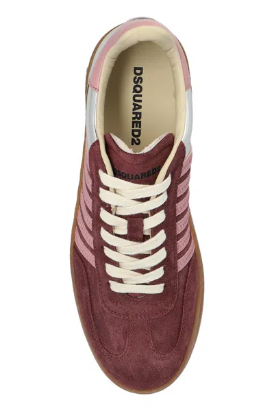 Dsquared2 Lace-up Low-top Sneakers In Multi