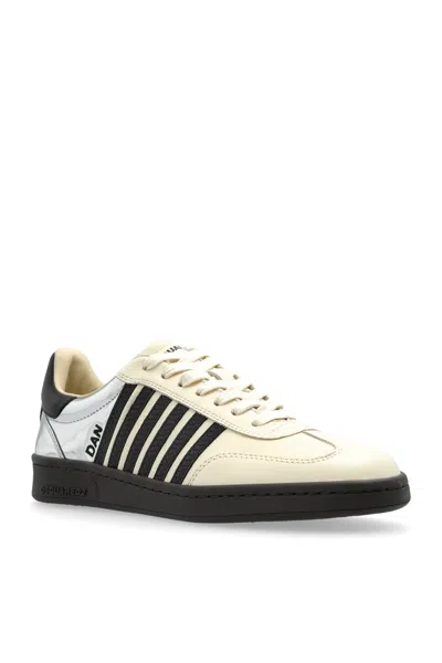 Dsquared2 Panelled Leather Sneakers