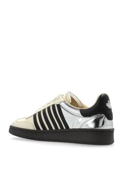 Dsquared2 Panelled Leather Sneakers