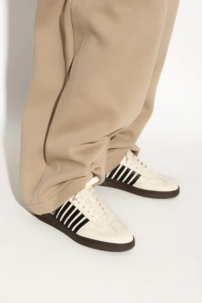 Dsquared2 Panelled Leather Sneakers