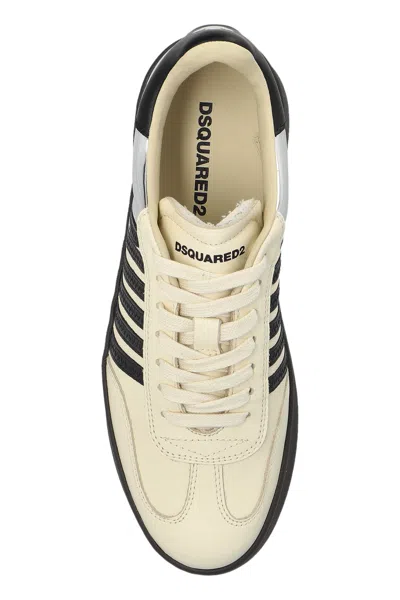 Dsquared2 Panelled Leather Sneakers