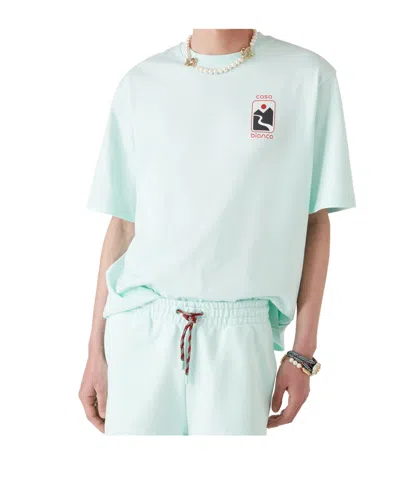 Casablanca Oversize Graphic Print Sunset Valley T-shirt