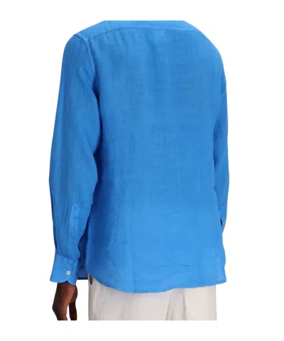 Mc2 Saint Barth Pamplona Shirt In Bluette