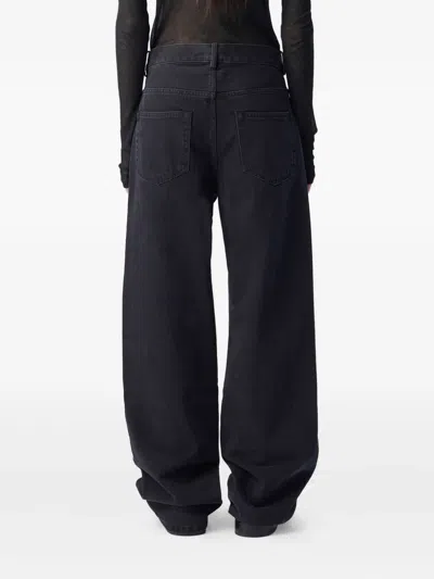 Ann Demeulemeester Herme 5-pockets Slim Fit Cropped Trousers Faded De