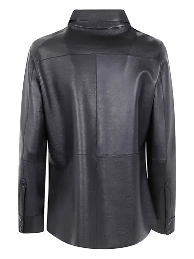 The Jackie Leathers Avril Shirt In Brown