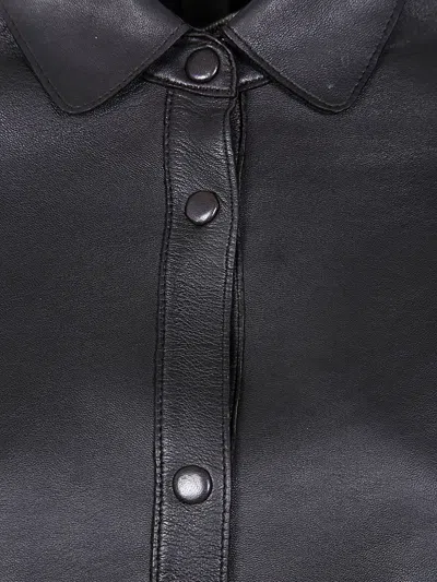 The Jackie Leathers Avril Shirt In Brown