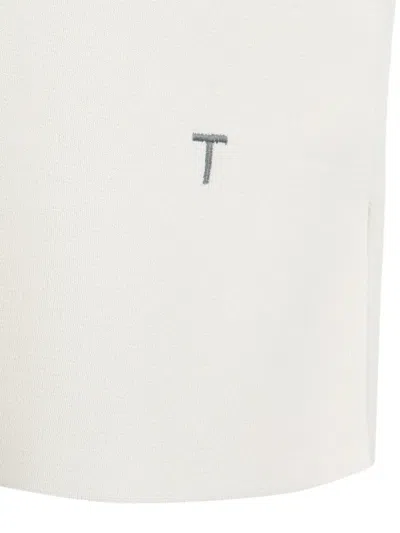 拉链领短袖上衣