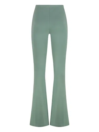 Sablyn Bailey Flared Trousers In Green