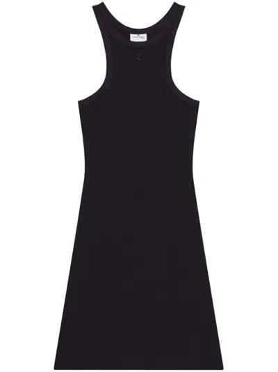 Courrèges Courreges Women Short Scuba Dress In Black