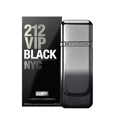 Carolina Herrera Men's 212 Vip Black Elixir Edp Spray 3.4 oz Fragrances 8411061105016