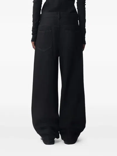 Ann Demeulemeester Herme 5-pockets Slim Fit Cropped Trousers Faded De