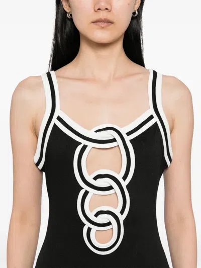 Christopher Esber Multi Verner Linked Chain Dress