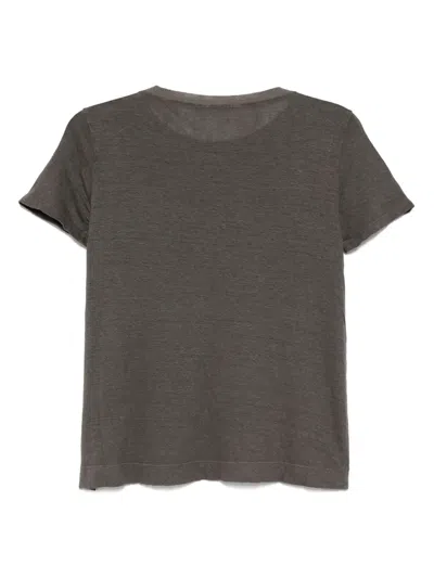 Transit Panelled Blouse In Grey