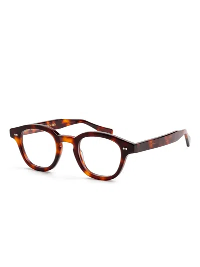 Epos Bronte 3 Tortoiseshell Oval-frame Glasses In Multi
