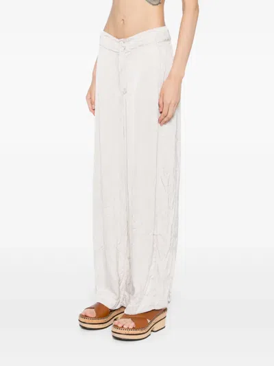 Transit Wide-leg Trousers In Neutral