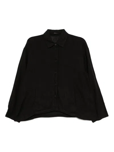 Transit Long-sleeved Shirt In Black