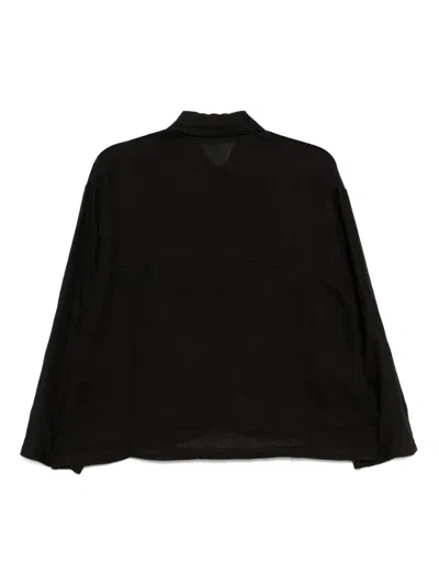 Transit Long-sleeved Shirt In Black