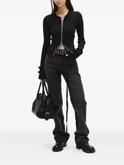 Ann Demeulemeester Claire 5-pockets Comfort Trousers Faded Denim In Rojo