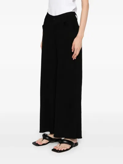 Transit Wide-leg Trousers In Black