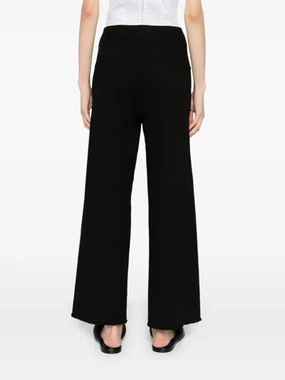Transit Wide-leg Trousers In Black