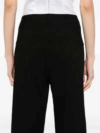 Transit Wide-leg Trousers In Black