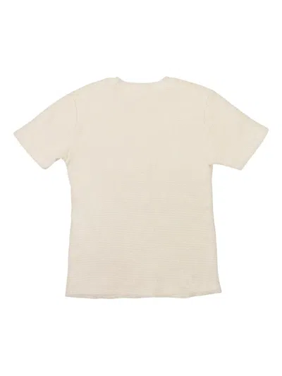 Callipygian Crew-neck T-shirt In Neutral