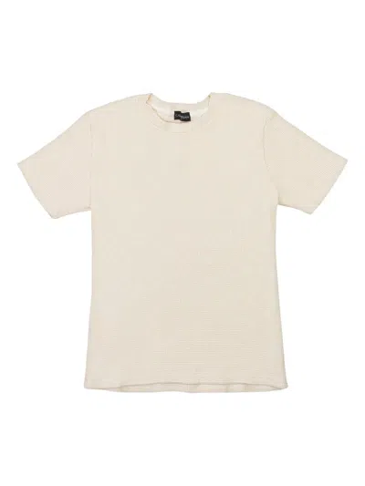 Callipygian Crew-neck T-shirt In Neutral