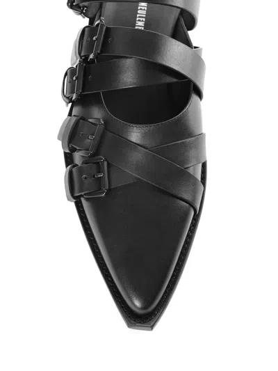 Ann Demeulemeester Kalla Buckle-strap Sandals In Black