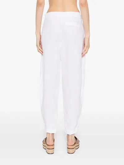 Transit Cotton Cargo Pants In White
