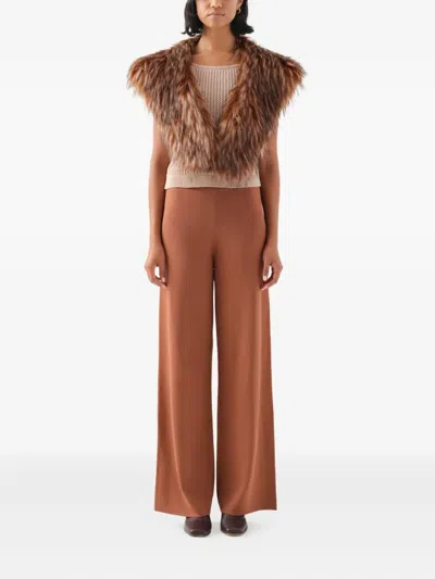 Unreal Fur Changes Faux-fur Scarf In Brown