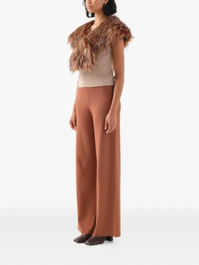 Unreal Fur Changes Faux-fur Scarf In Brown