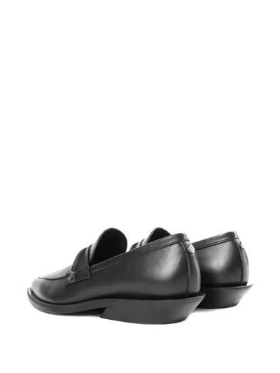 Ann Demeulemeester Rappana Pointed-toe Loafers In Blue