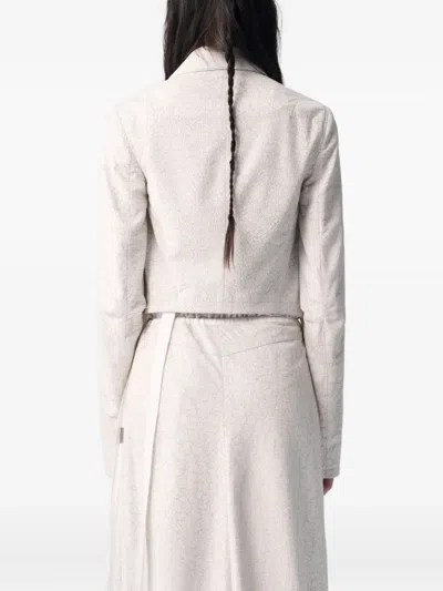 Ann Demeulemeester Phae Cropped Cropped Jacket