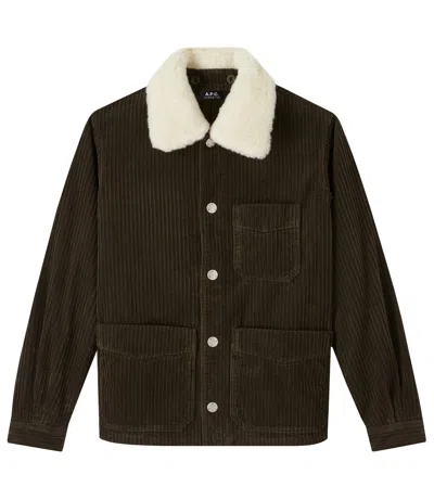 Apc Khaki Juliana Jacket