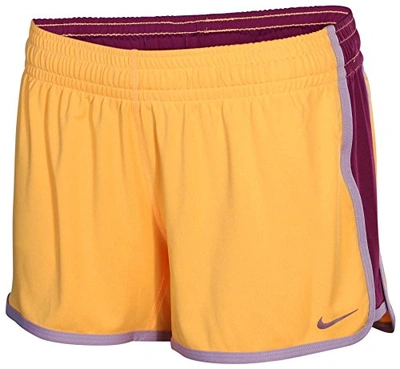 Nike Womens 3.5 Fly Knit Shorts Orange/purple