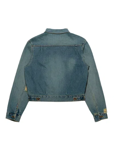 Mainless Distressed Denim Jacket