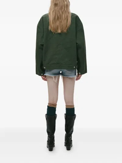 Mainless Zip-up Collared Jacket