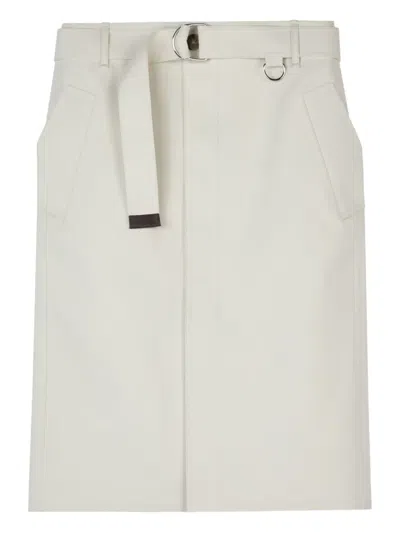 束腰中长半身裙