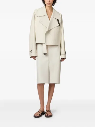 束腰中长半身裙