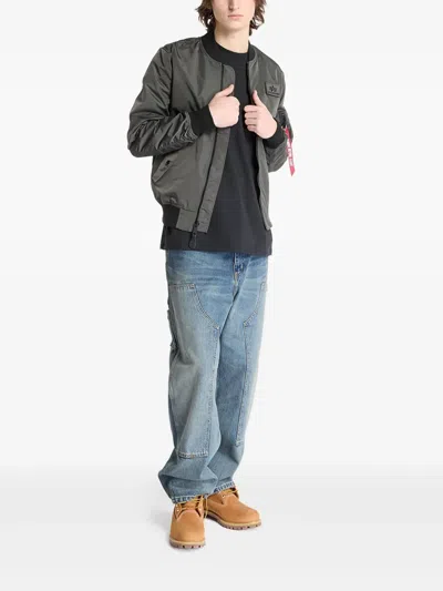 Alpha Industries Zip-up Bomber Jacket