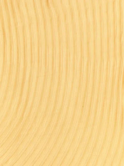 Issey Miyake Beige Double Pleats Stole